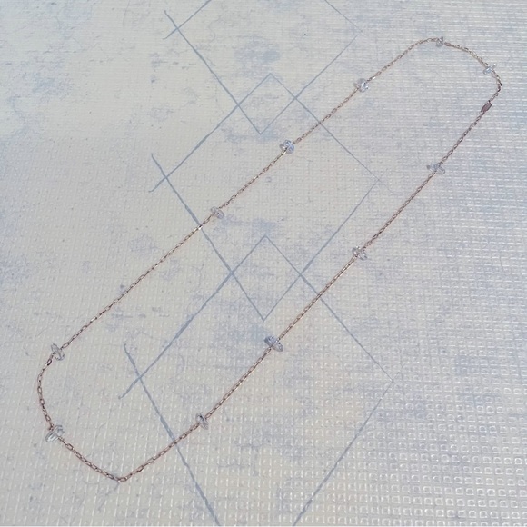 Colette Malouf Swarovski Crystal Chain Necklace - Picture 4 of 5